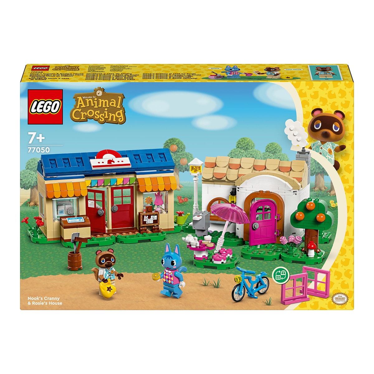 Juguete de construcción MiniNook y casa de Minina LEGO Animal Crossing - 77050 1