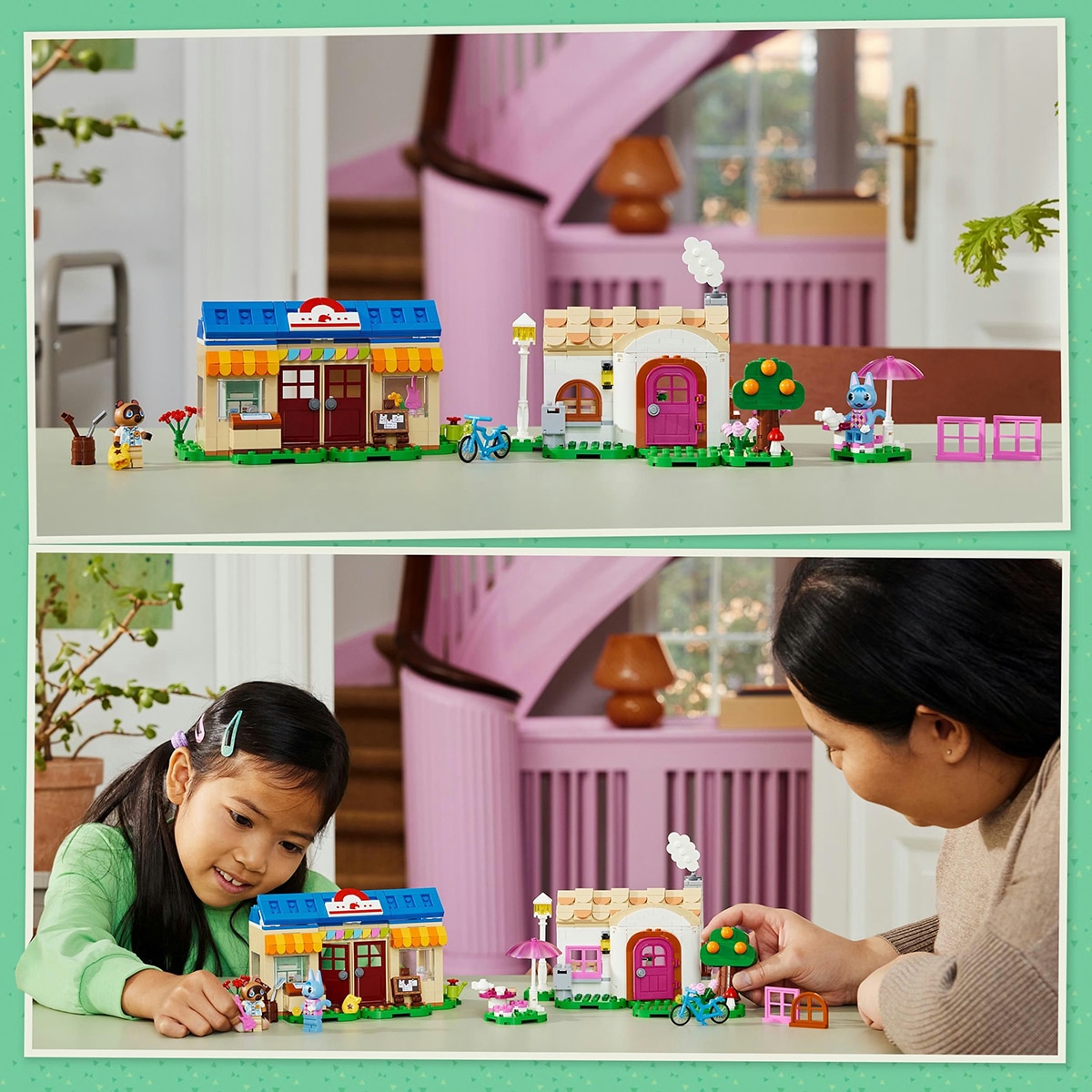 Juguete de construcción MiniNook y casa de Minina LEGO Animal Crossing - 77050 3