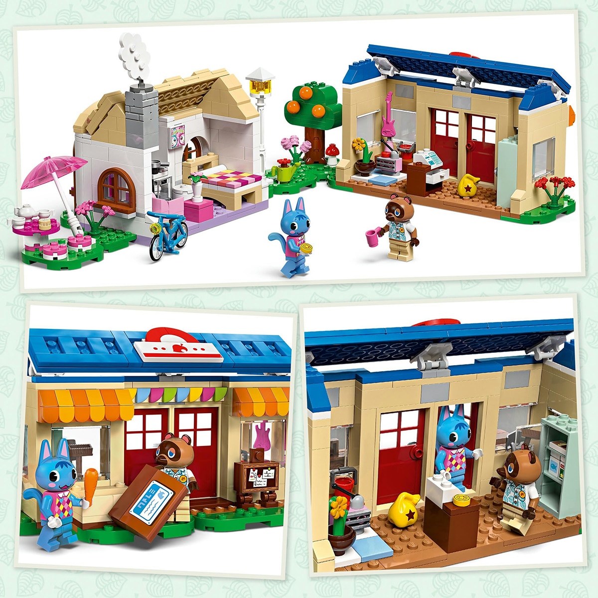 Juguete de construcción MiniNook y casa de Minina LEGO Animal Crossing - 77050 5