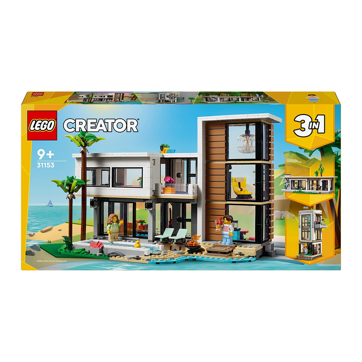 Juguete de construcción Casa Moderna LEGO Creator 31153 · LEGO