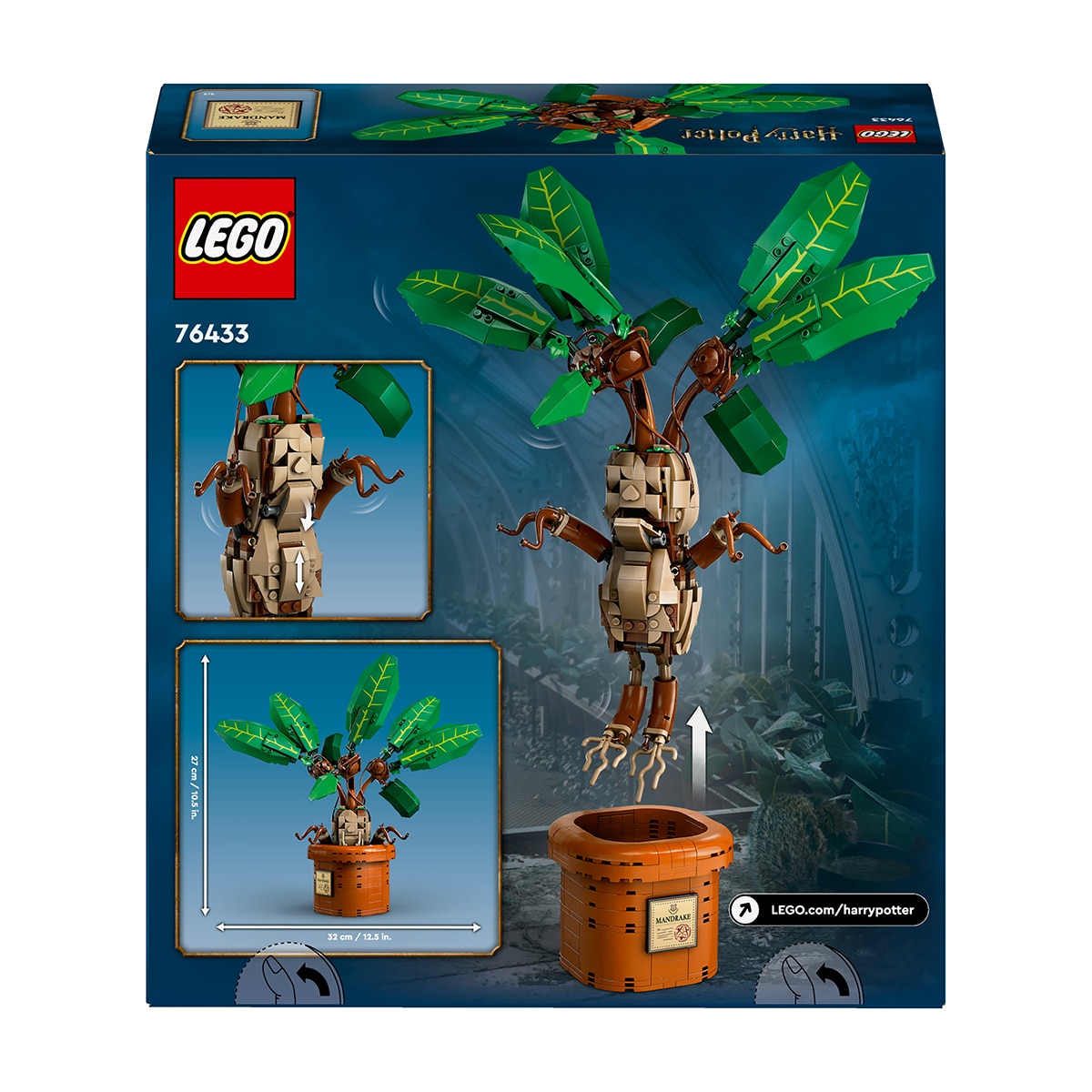 Juguete de construcción Mandrágora LEGO Harry Potter - 76433 10