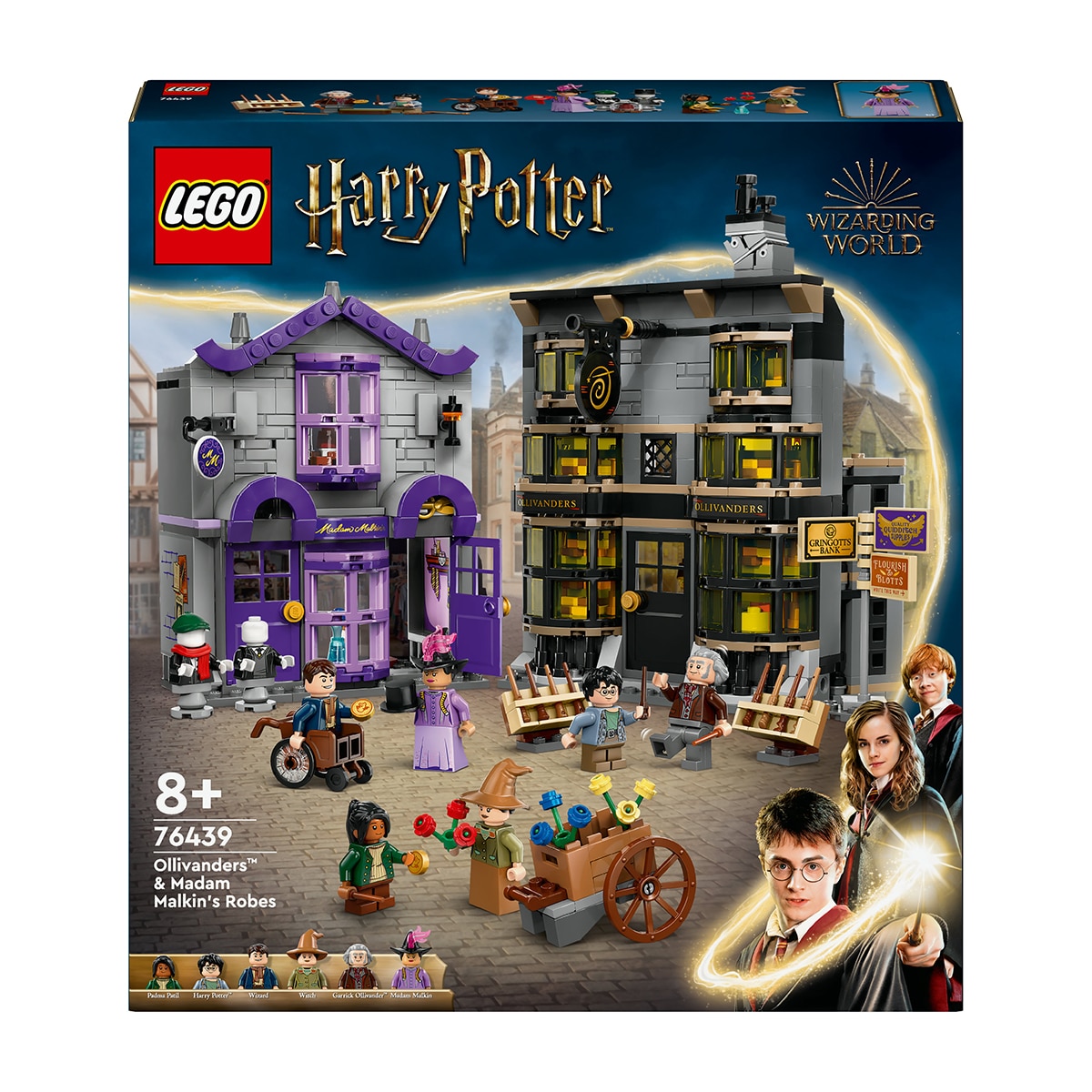 Juguete de construcción Ollivanders y Túnicas de Madame Malkin LEGO Harry Potter - 76439 1