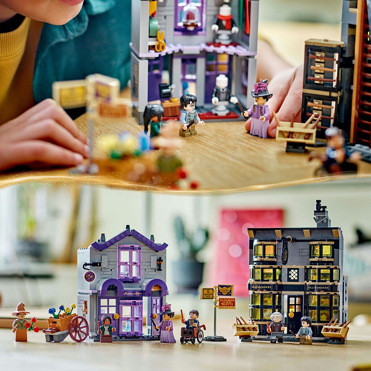 Juguete de construcción Ollivanders y Túnicas de Madame Malkin LEGO Harry Potter - 76439 7