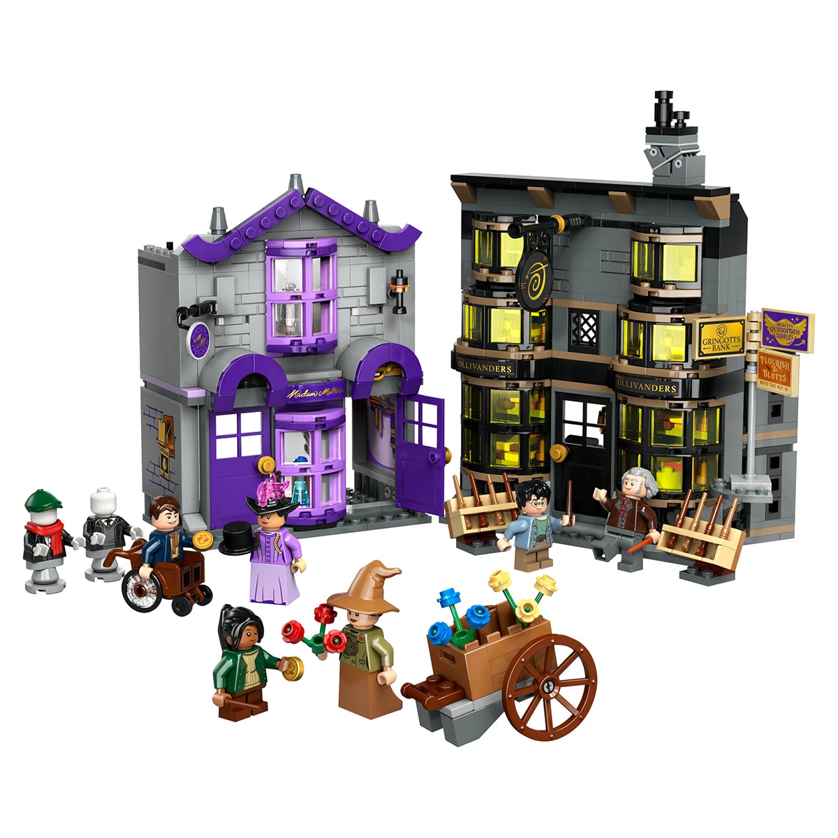 Ollivanders e Túnicas de Madame Malkin Lego Harry Potter 8