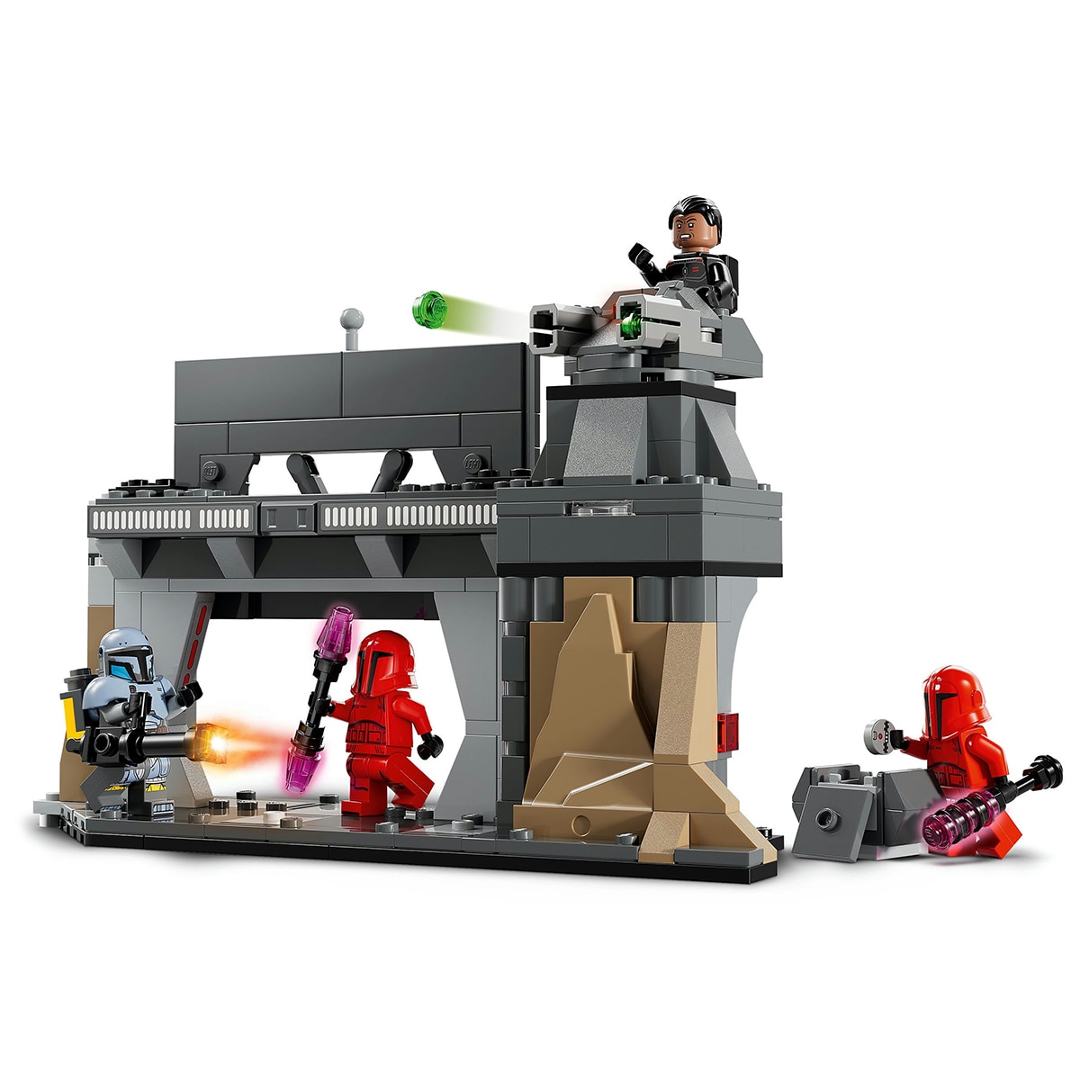 Juguete de construcción Batalla entre Paz Vizsla y Moff Gideon LEGO Star Wars - 75386 6