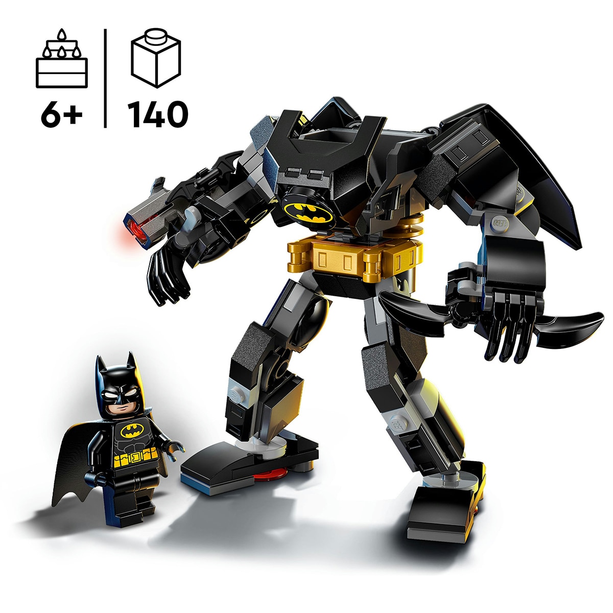 Juguete de construcción Armadura Robótica de Batman DC Cómics LEGO Súper héroes - 76270 4