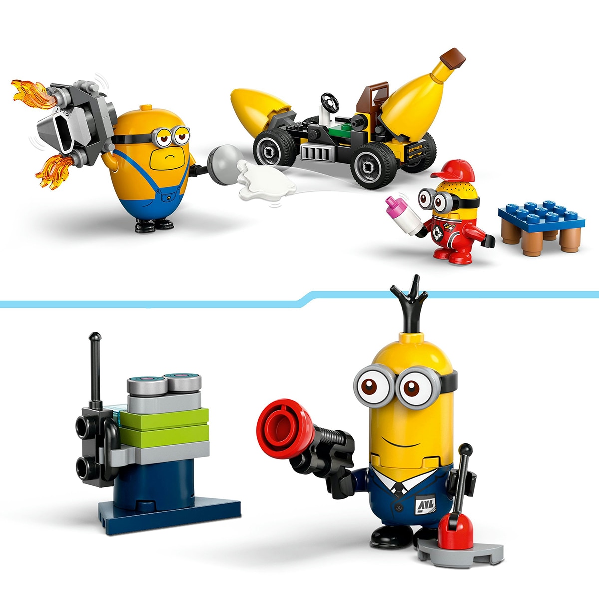 Juguete de construcción Minions y Coche Banana LEGO - 75580 5
