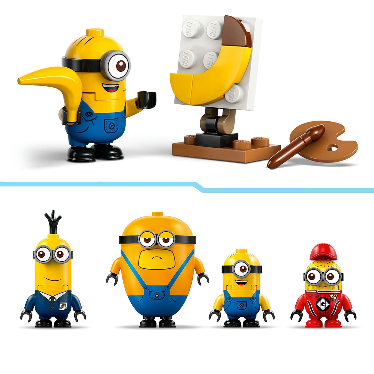 Juguete de construcción Minions y Coche Banana LEGO - 75580 6