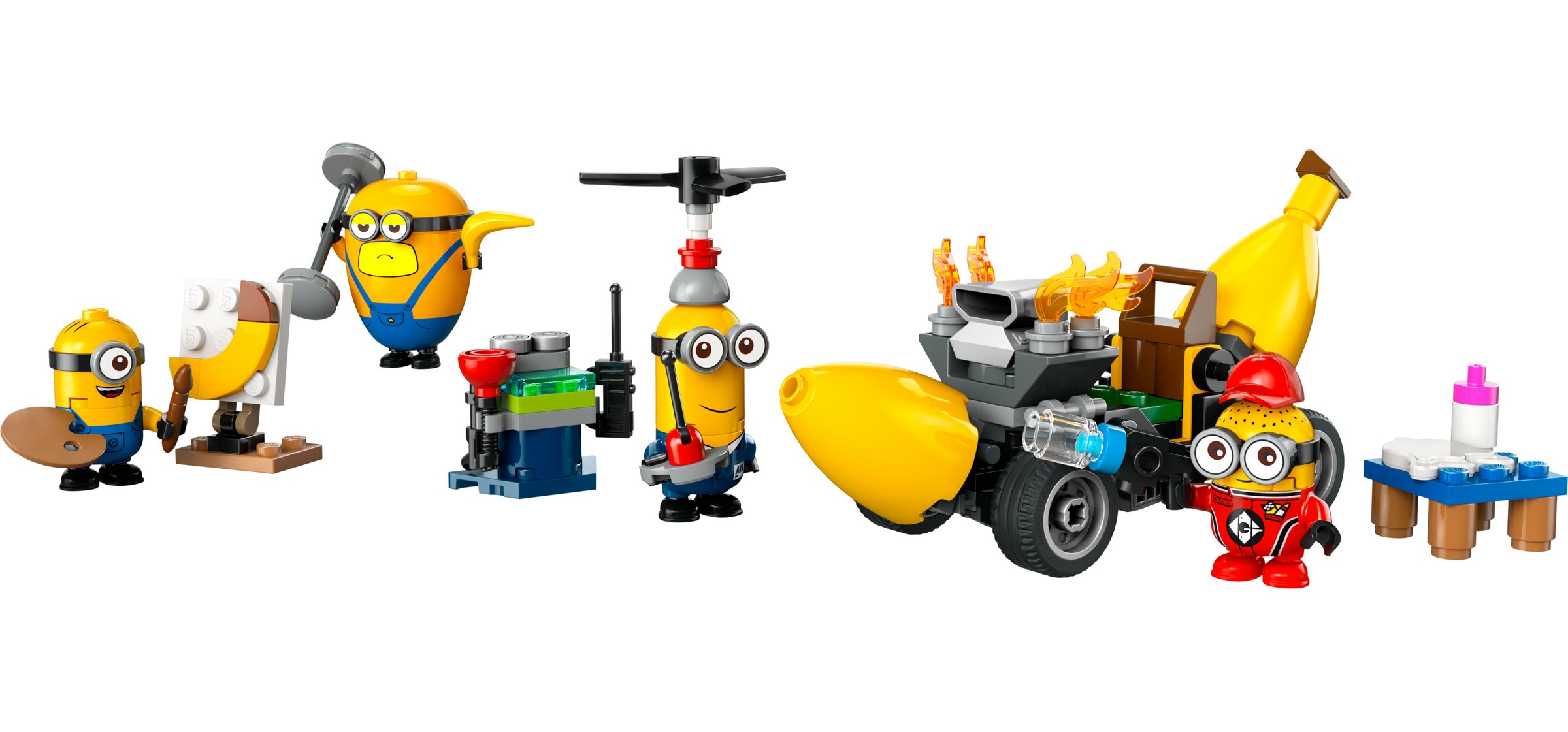 Juguete de construcción Minions y Coche Banana LEGO - 75580 7