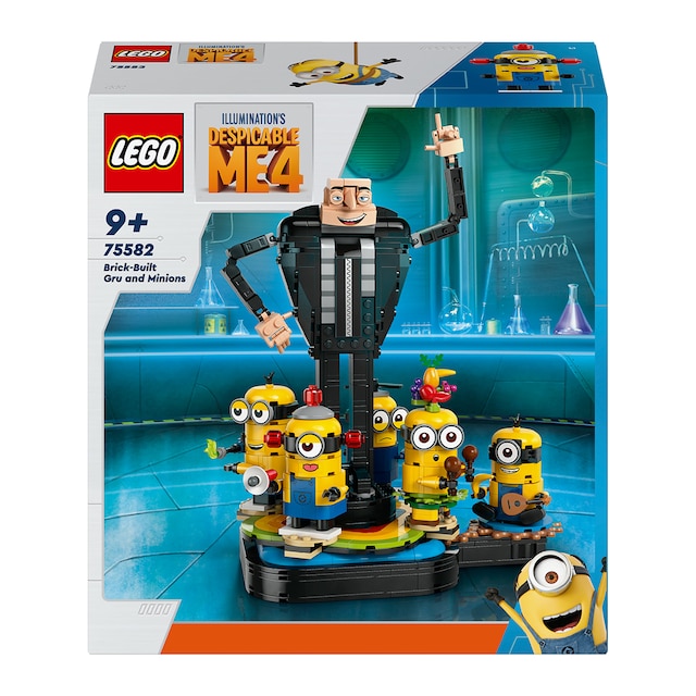 Juguete de construcción Modelo de Gru y los Minions Lego