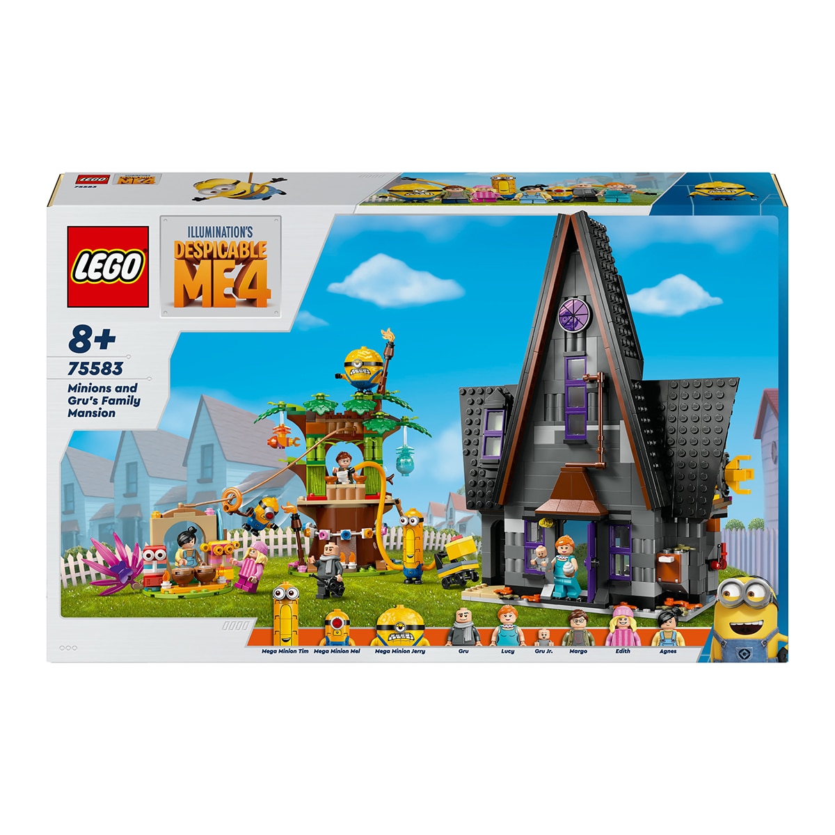 Juguete de construcción Minions y Mansión Familiar de Gru LEGO - 75583 1
