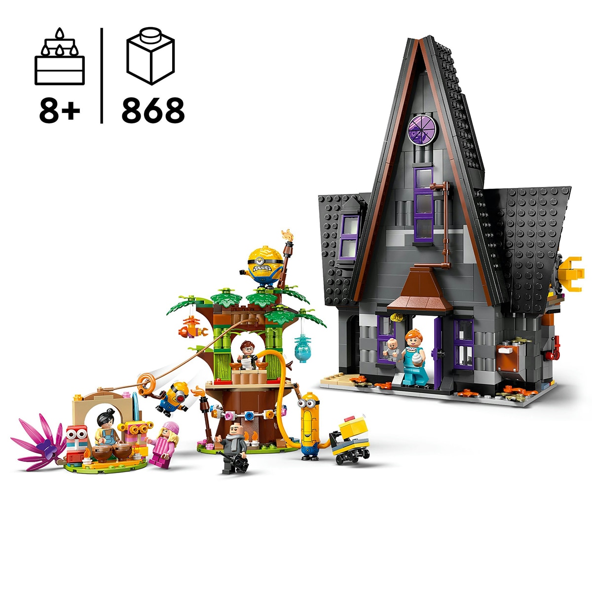 Juguete de construcción Minions y Mansión Familiar de Gru LEGO - 75583 4
