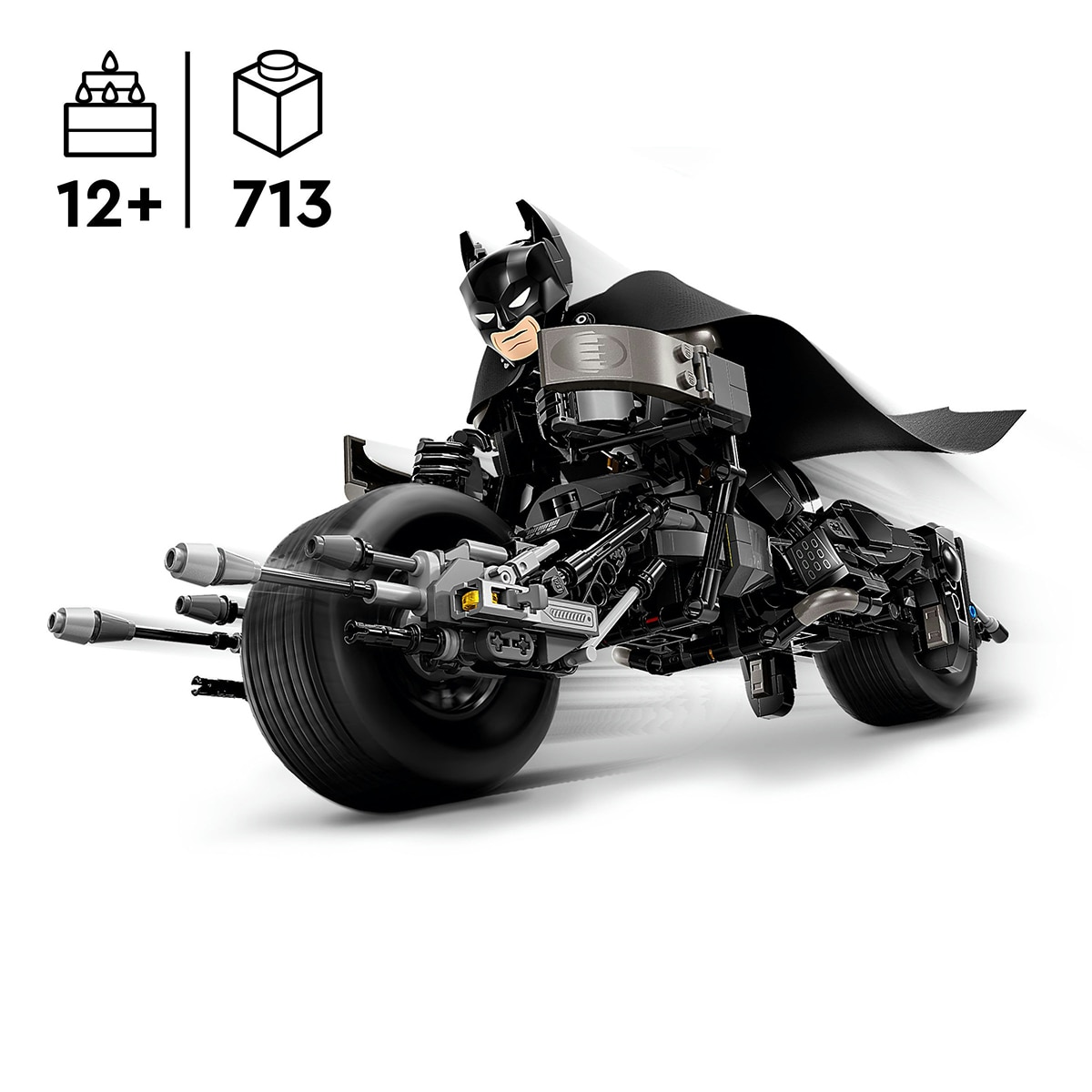 Batman e Moto Bat-Pod DC COMICS 4