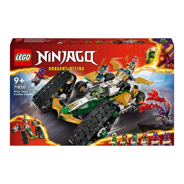 Imagen 0 de Juguete de construcción Vehículo Combinado del Equipo Ninja LEGO Ninjago - 71820