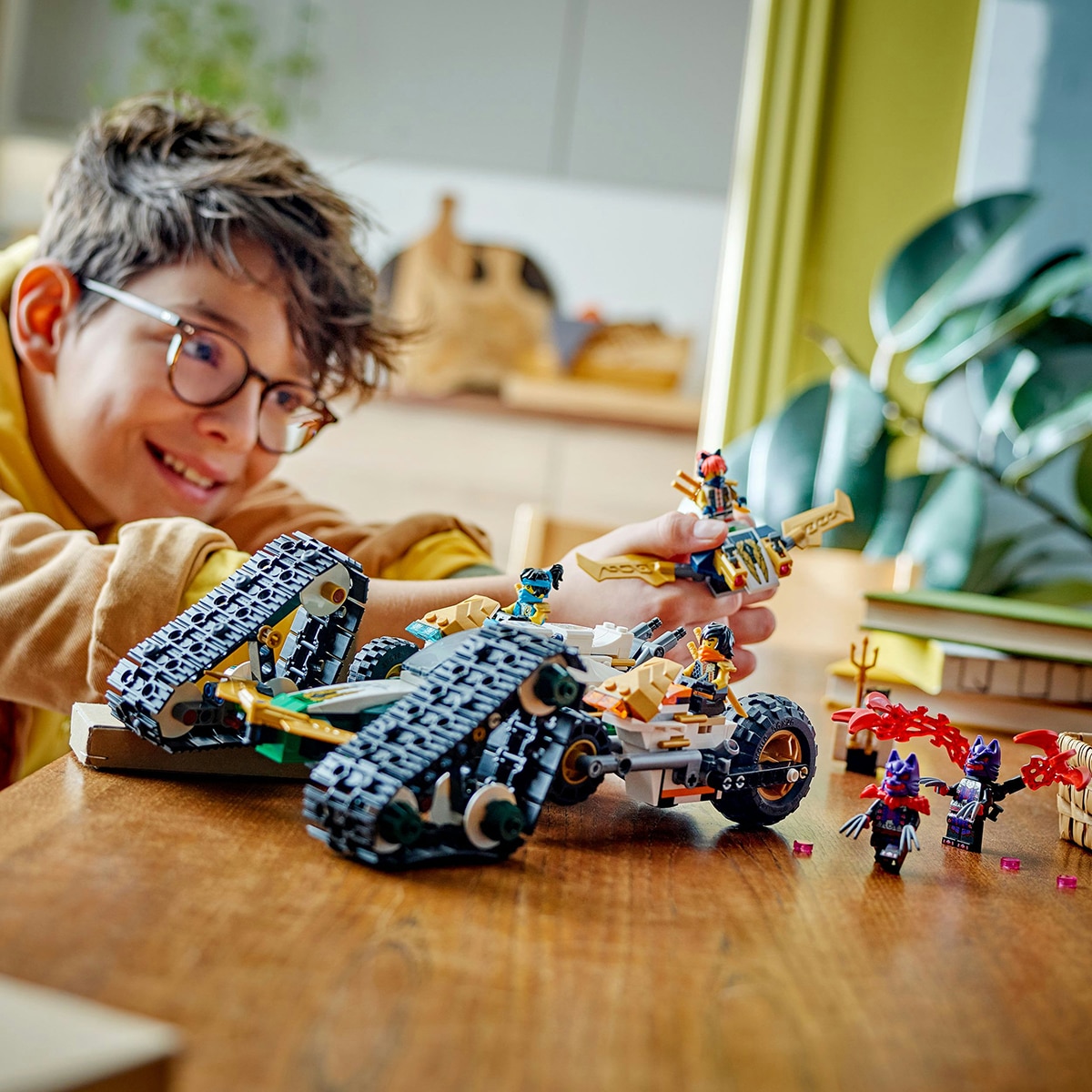 Juguete de construcción Vehículo Combinado del Equipo Ninja LEGO Ninjago - 71820 4
