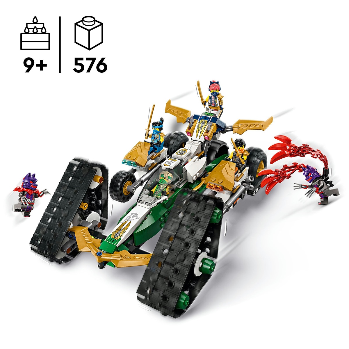 Juguete de construcción Vehículo Combinado del Equipo Ninja LEGO Ninjago - 71820 5