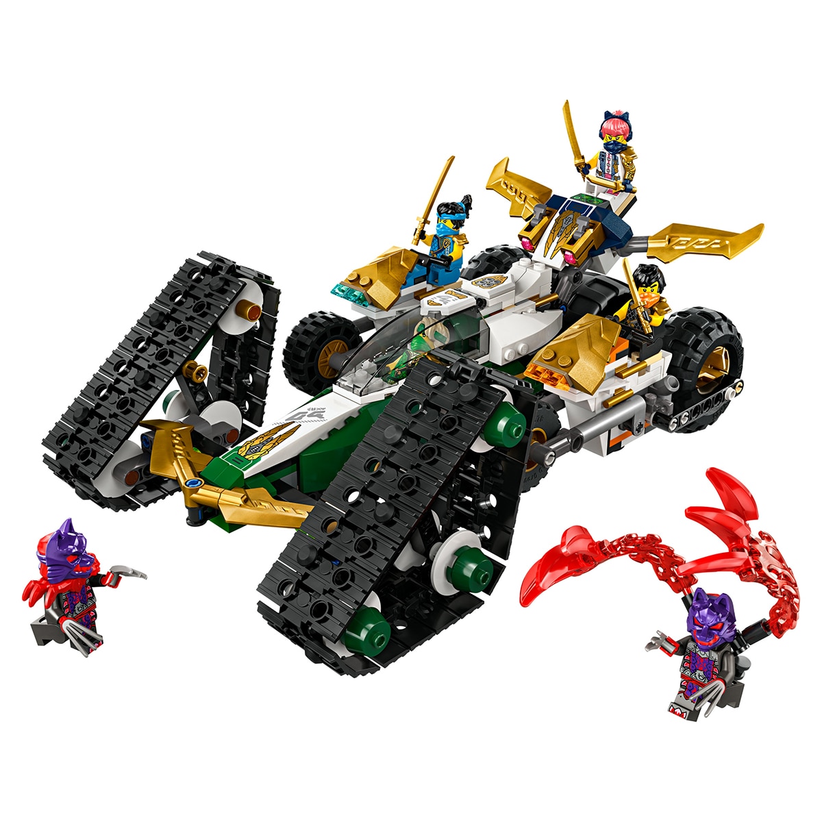 Juguete de construcción Vehículo Combinado del Equipo Ninja LEGO Ninjago - 71820 9