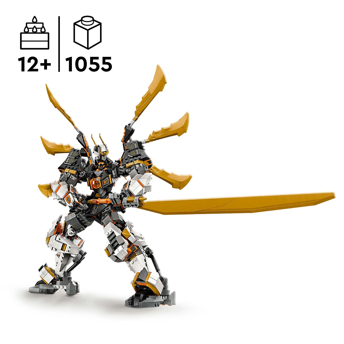 Juguete de construcción Meca-Dragón Titán de Cole LEGO Ninjago - 71821 5
