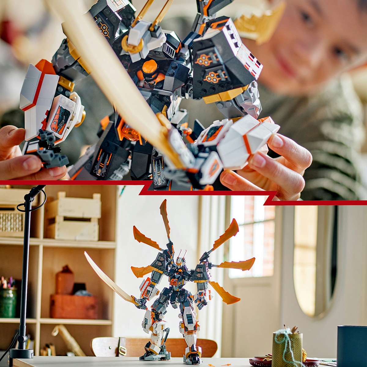 Juguete de construcción Meca-Dragón Titán de Cole LEGO Ninjago - 71821 8