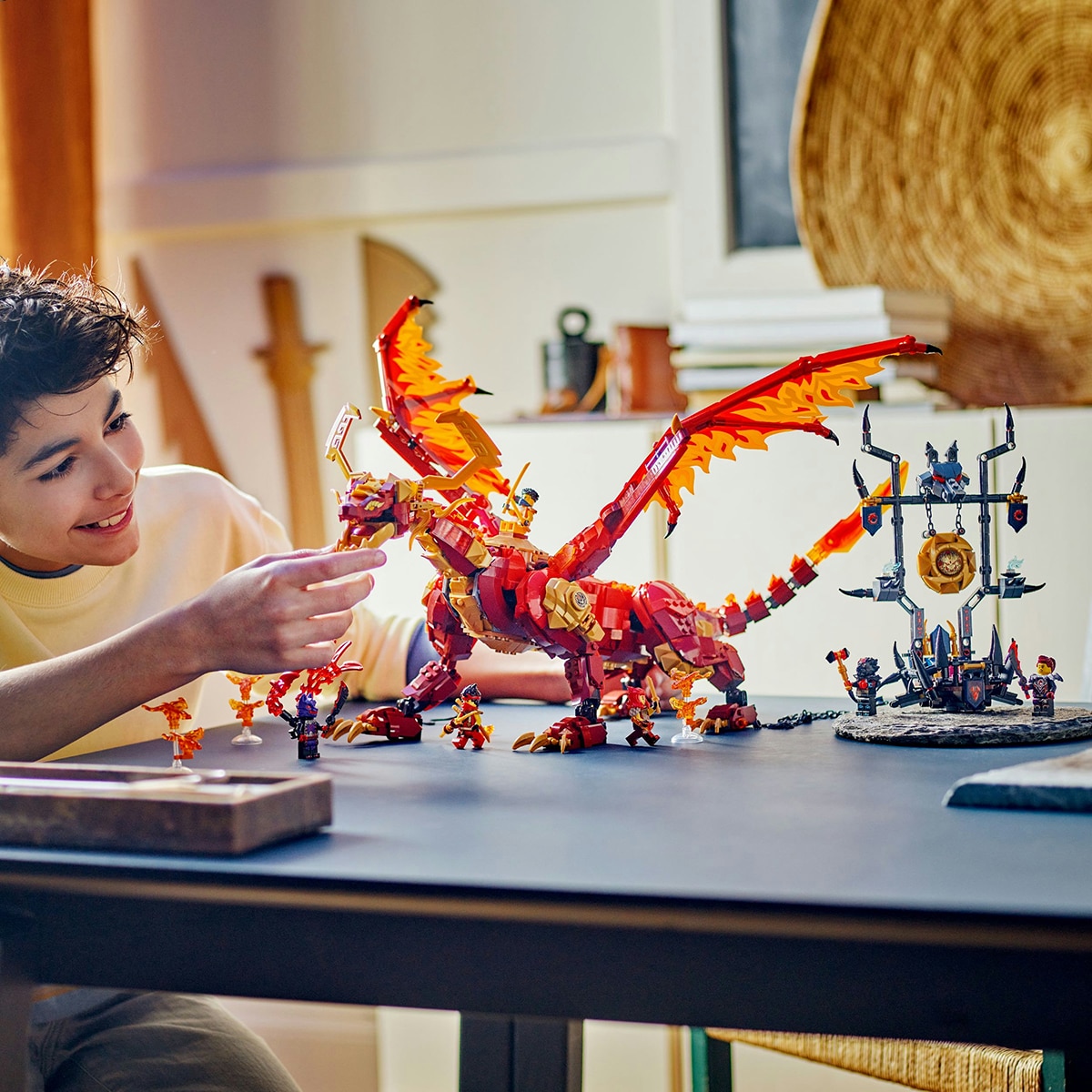 Juguete de construcción Dragón Fuente del Movimiento LEGO Ninjago - 71822 3