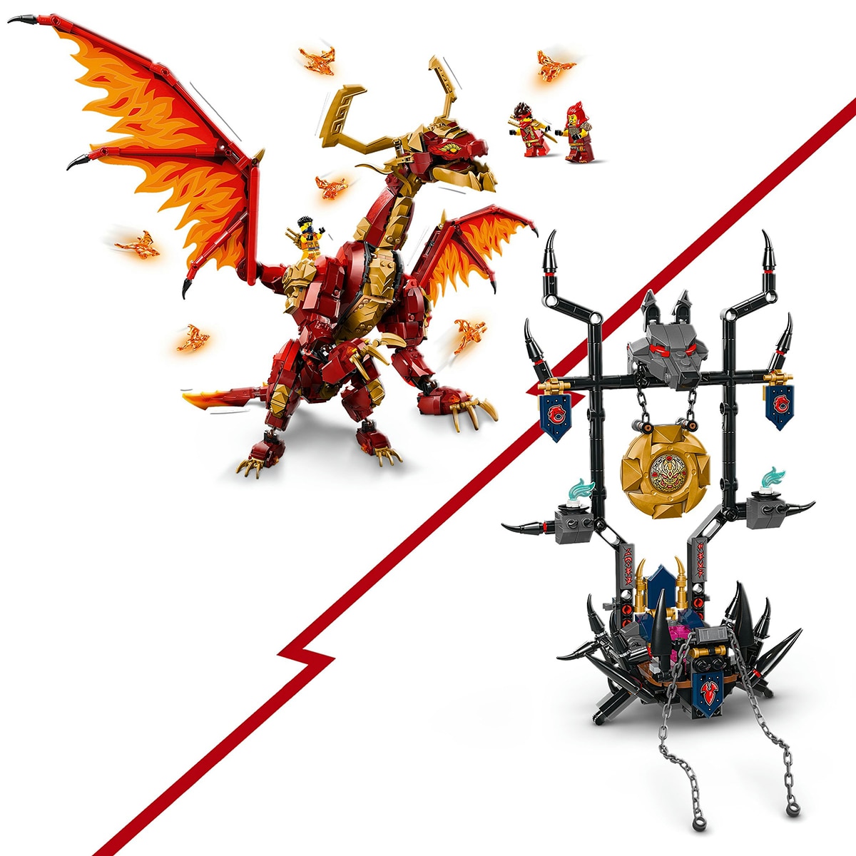 Juguete de construcción Dragón Fuente del Movimiento LEGO Ninjago - 71822 5