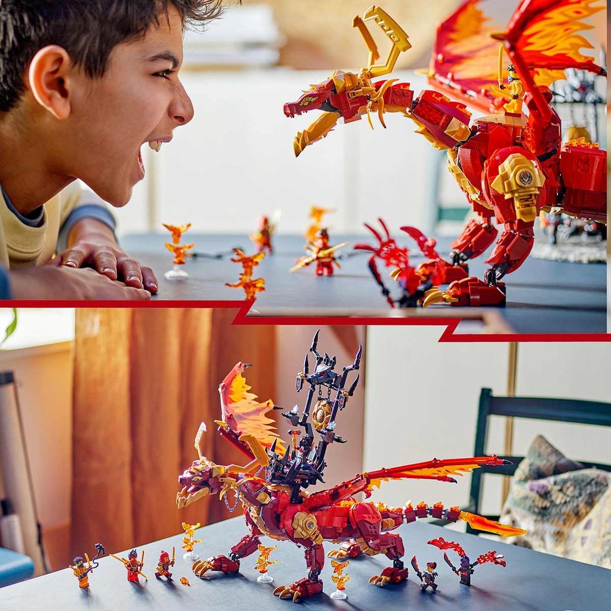 Juguete de construcción Dragón Fuente del Movimiento LEGO Ninjago - 71822 7
