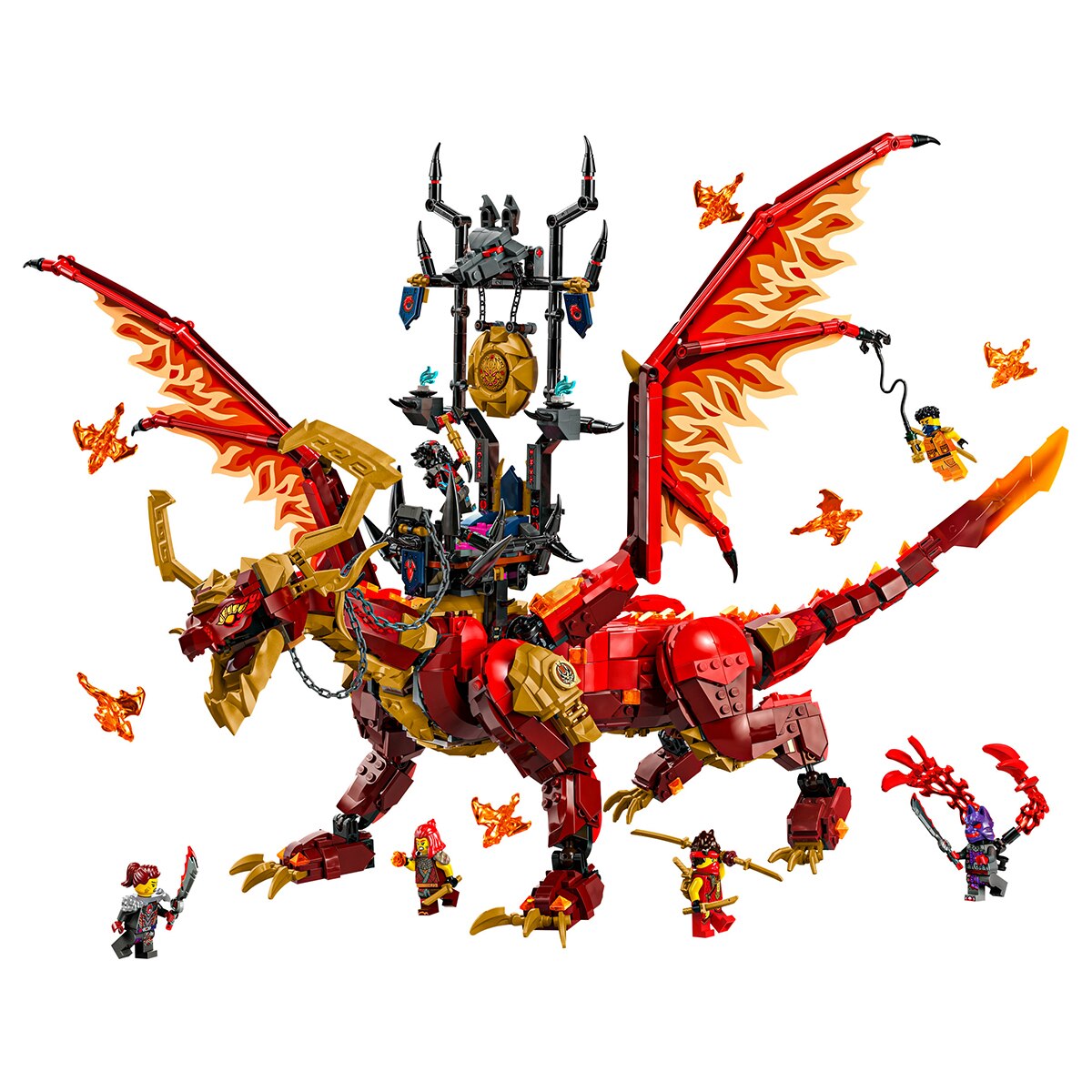 Juguete de construcción Dragón Fuente del Movimiento LEGO Ninjago - 71822 8