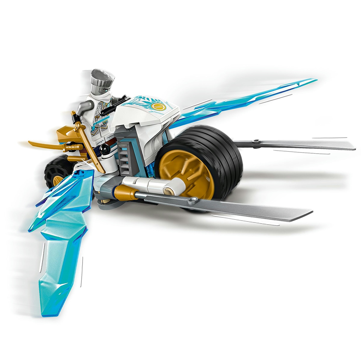 Juguete de construcción Moto de Hielo de Zane LEGO Ninjago - 71816 5