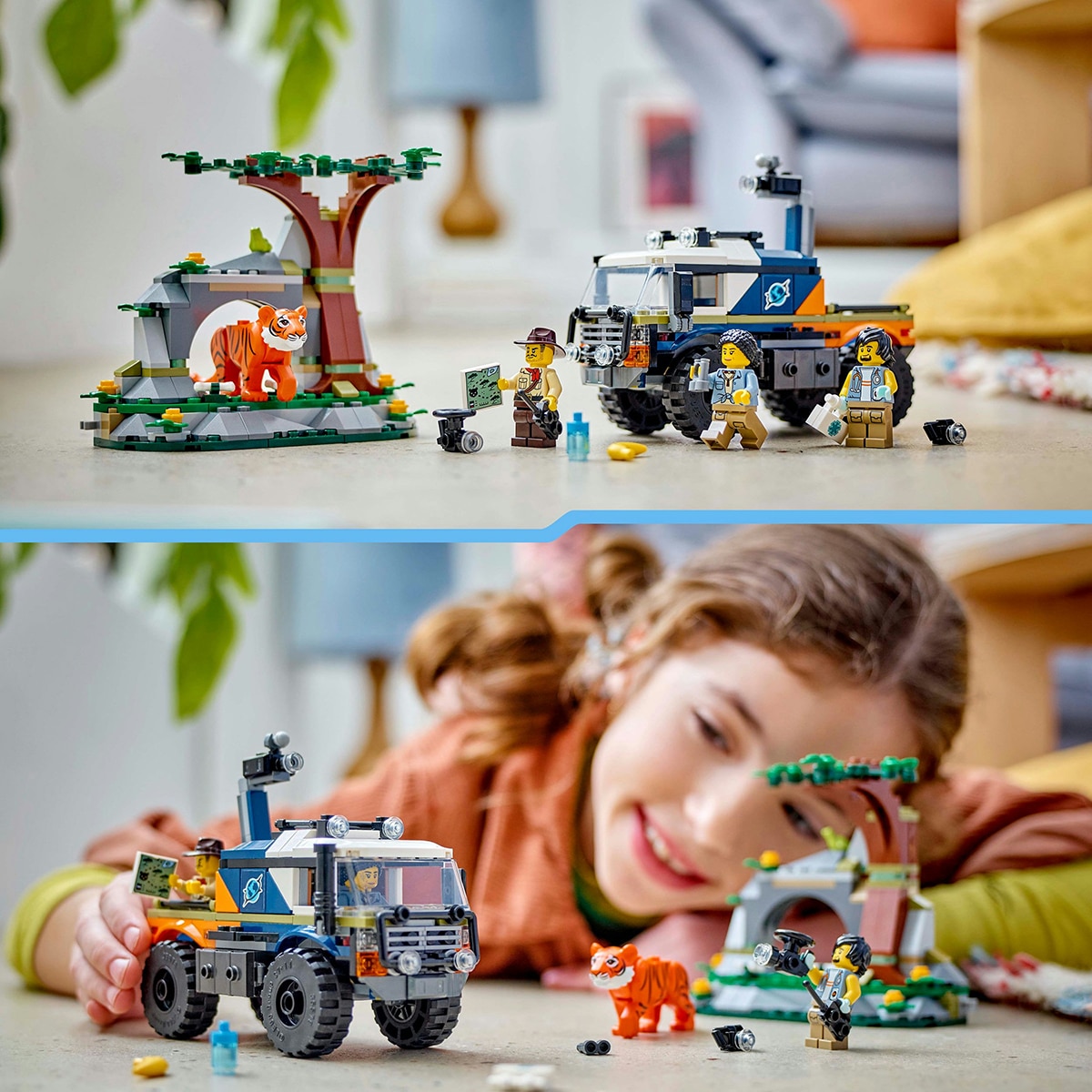 Juguete de construcción Exploradores de la Jungla: Camión Todoterreno LEGO City - 60426 3