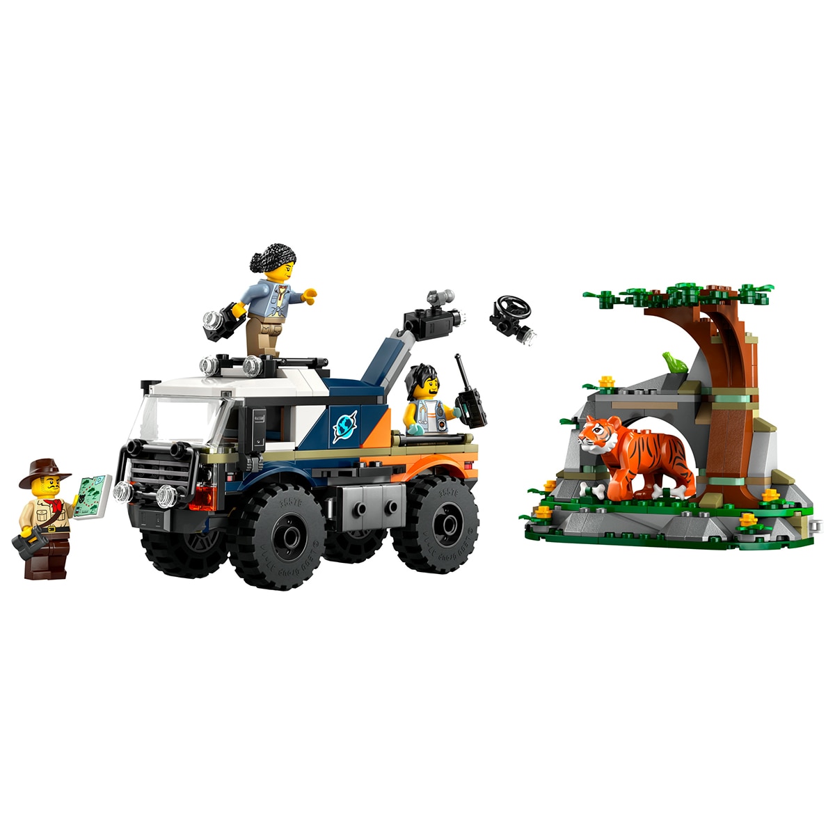 Juguete de construcción Exploradores de la Jungla: Camión Todoterreno LEGO City - 60426 7