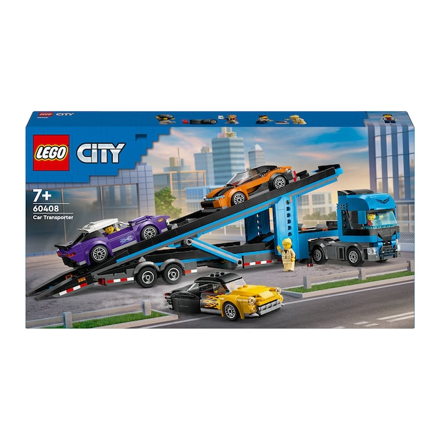 Juguete de construcción Camión de Transporte con Deportivos LEGO City