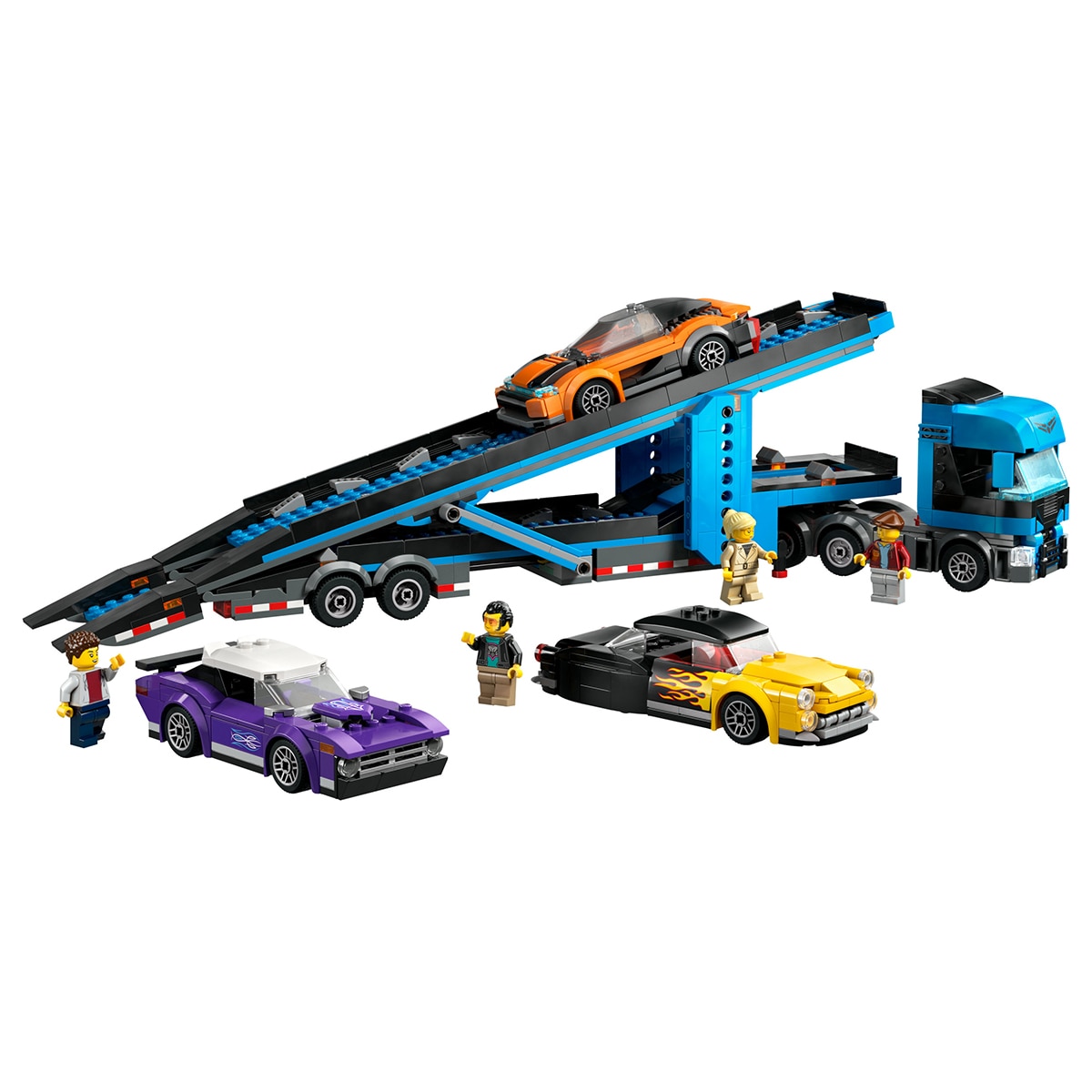 Juguete de construcción Camión de Transporte con Deportivos LEGO City - 60408 8