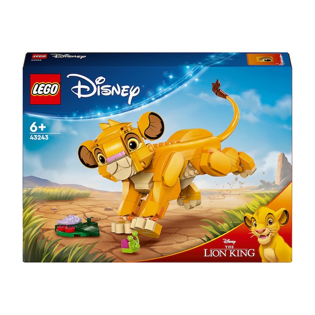Juguete de construcción El Rey León: Simba Cachorro LEGO Disney