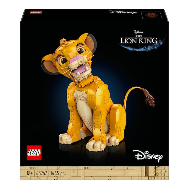 Juguete de construcción El Rey León: Simba Joven LEGO Disney Classic