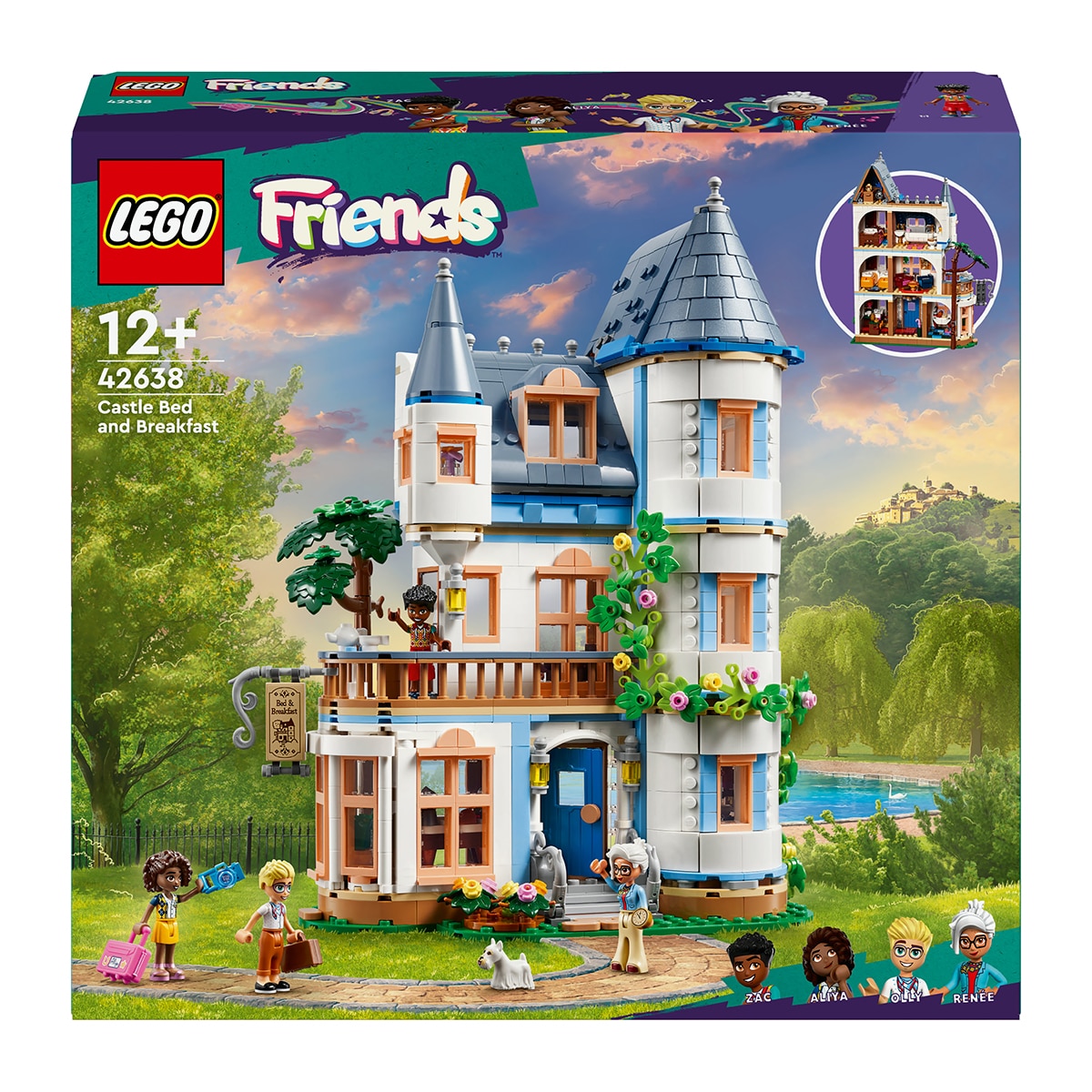 LEGO – Juguete de construcción Hostal del Castillo LEGO Friends.