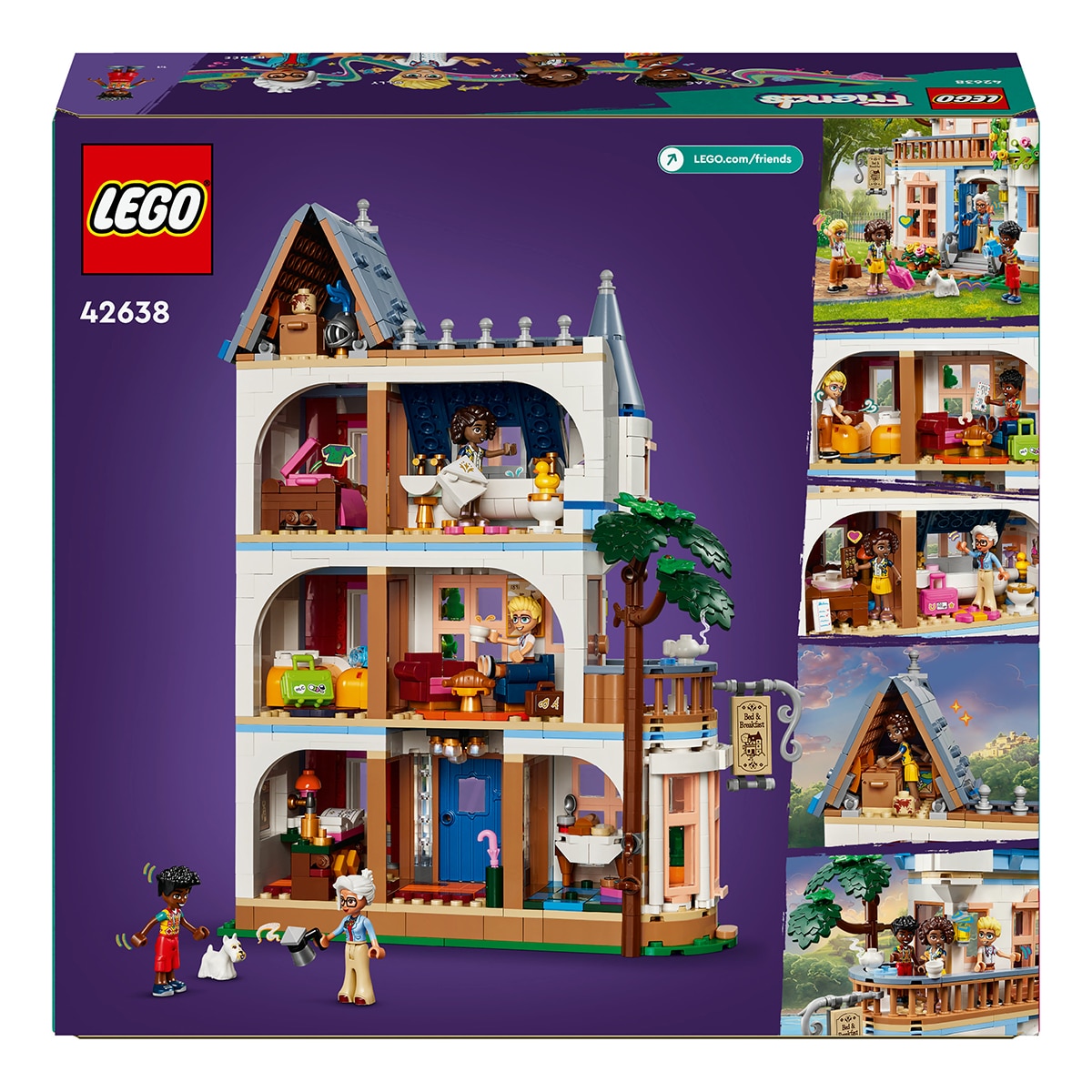 Juguete de construcción Hostal del Castillo LEGO Friends - 42638 10