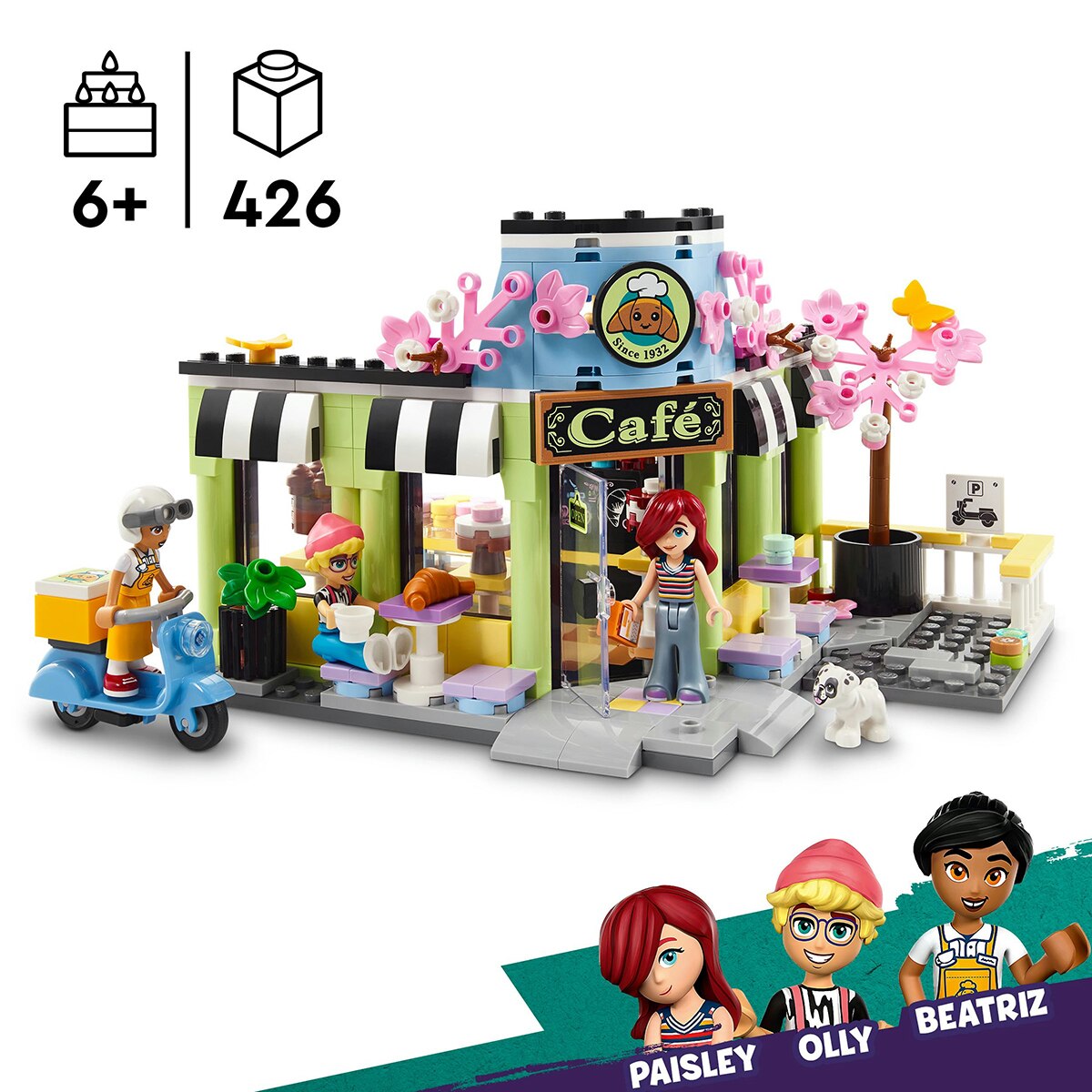 Juguete de construcción  Cafetería de Heartlake City LEGO Friends - 42618 5