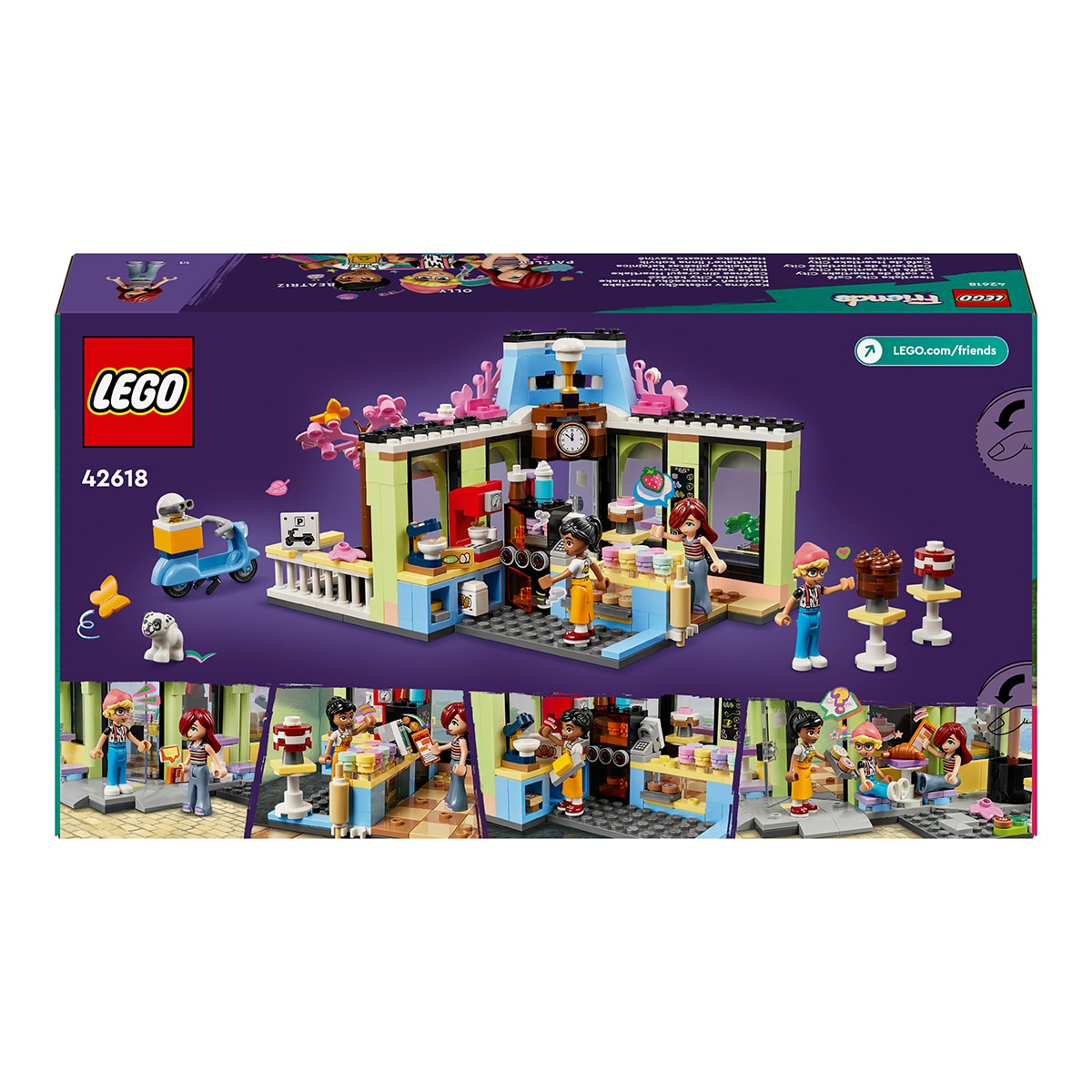 Juguete de construcción  Cafetería de Heartlake City LEGO Friends - 42618 10