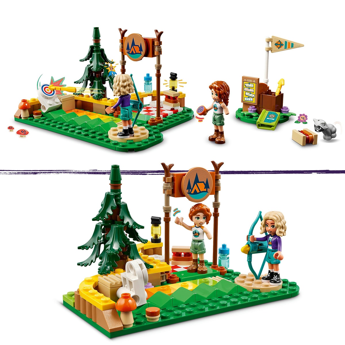 Juguete de construcción Campamento de Aventura: Área de Tiro con Arco LEGO Friends - 42622 6