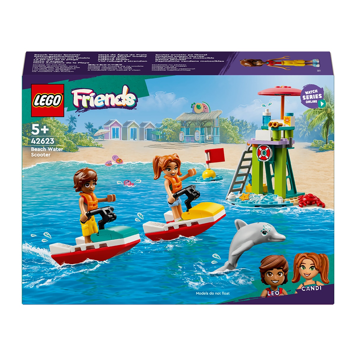 Imagen 0 de Juguete de construcción Moto Acuática de la Playa LEGO Friends - 42623