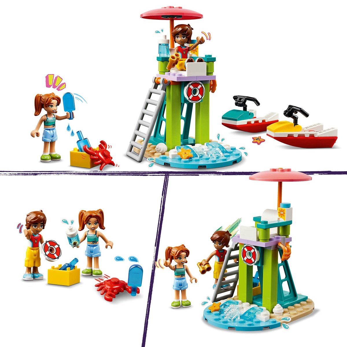 Juguete de construcción Moto Acuática de la Playa LEGO Friends - 42623 5