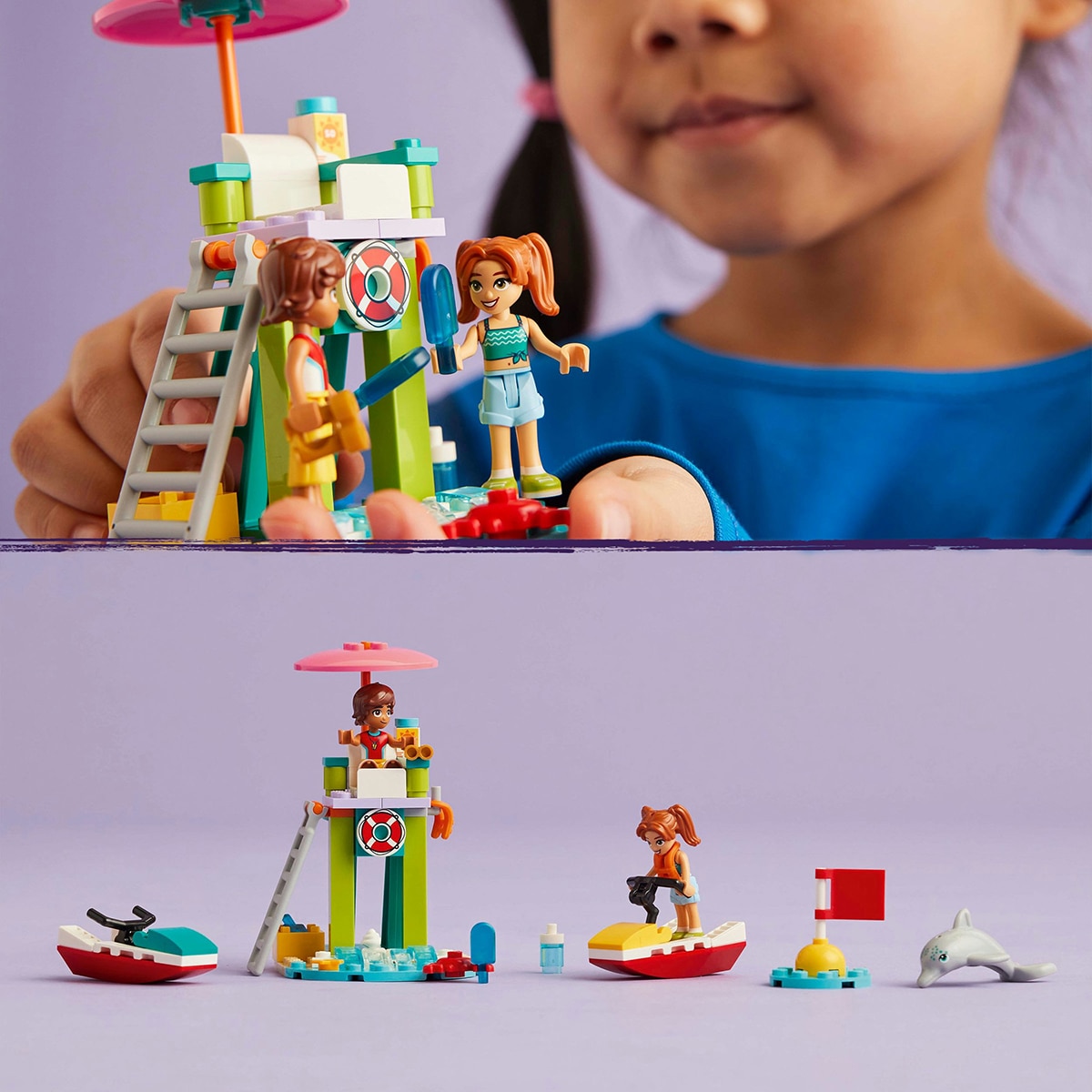Juguete de construcción Moto Acuática de la Playa LEGO Friends - 42623 7