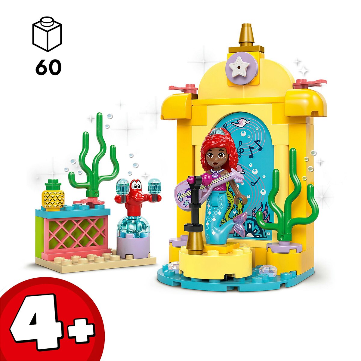 Cenário Musical de Ariel Lego Friends 4