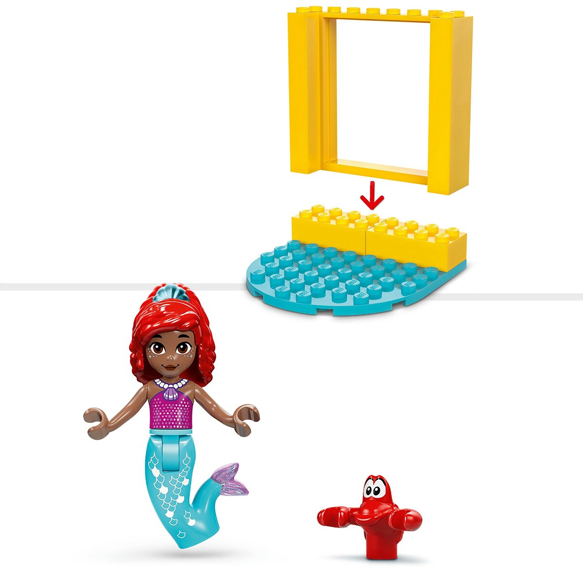 Cenário Musical de Ariel Lego Friends 6