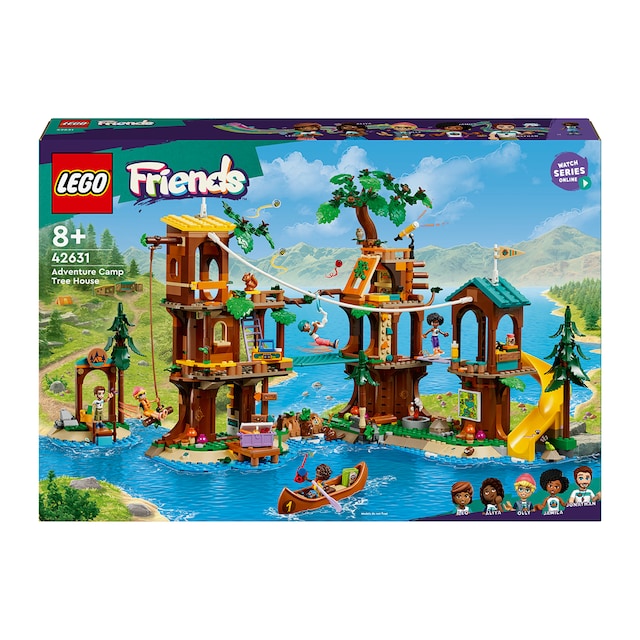 Juguete de construcción Campamento de Aventura: Casa del Árbol Lego Friends