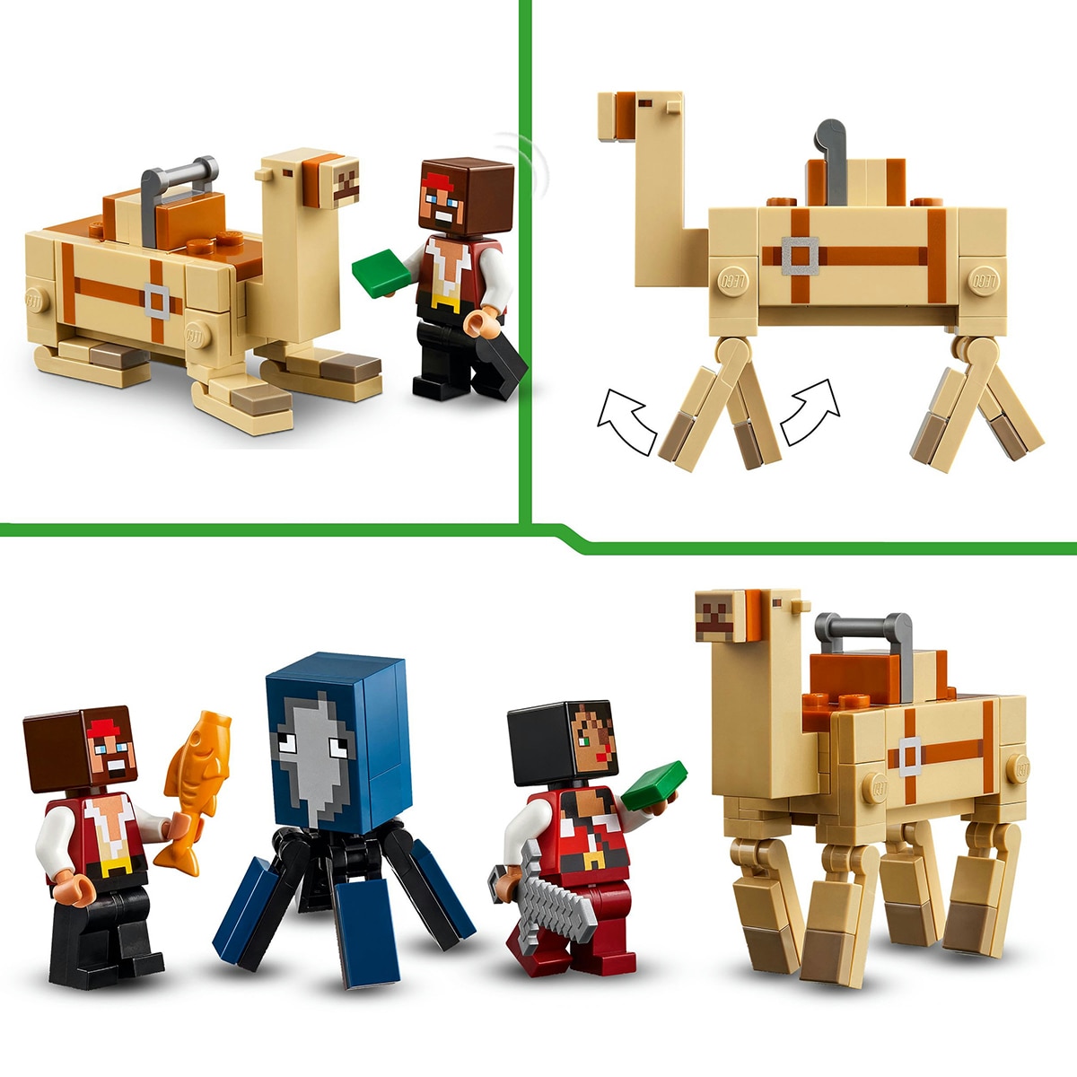 Juguete de construcción El Viaje en el Barco Pirata LEGO Minecraft - 21259 6