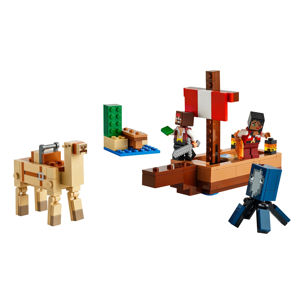 Juguete de construcción El Viaje en el Barco Pirata LEGO Minecraft - 21259 7