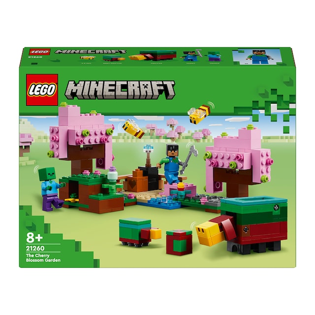 Juguete de construcción El Jardín de Cerezos en Flor LEGO Minecraft