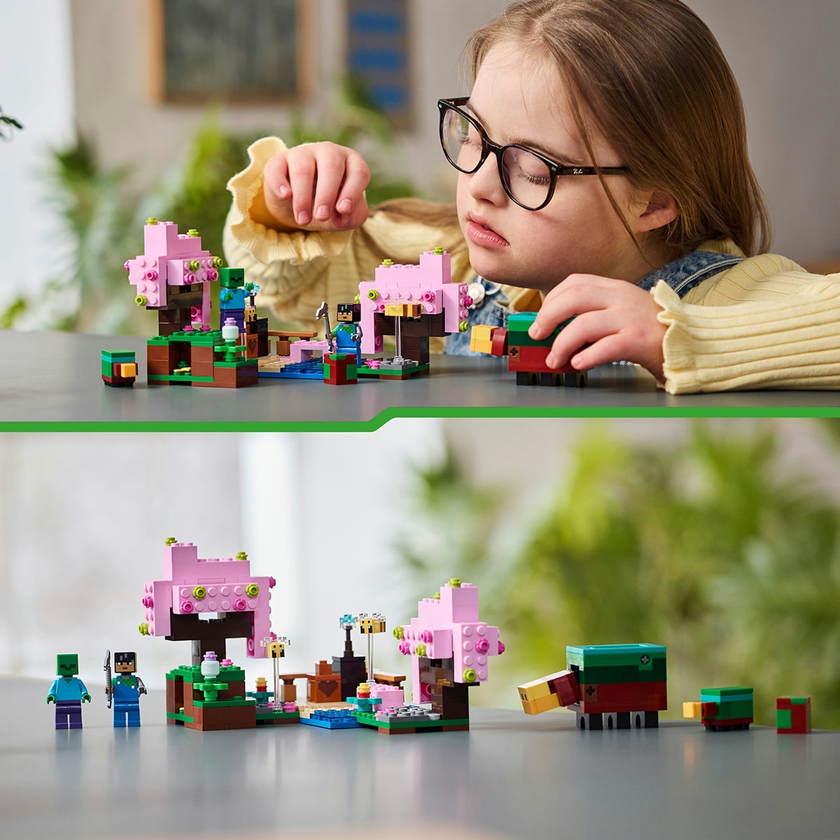 Juguete de construcción El Jardín de Cerezos en Flor LEGO Minecraft - 21260 3