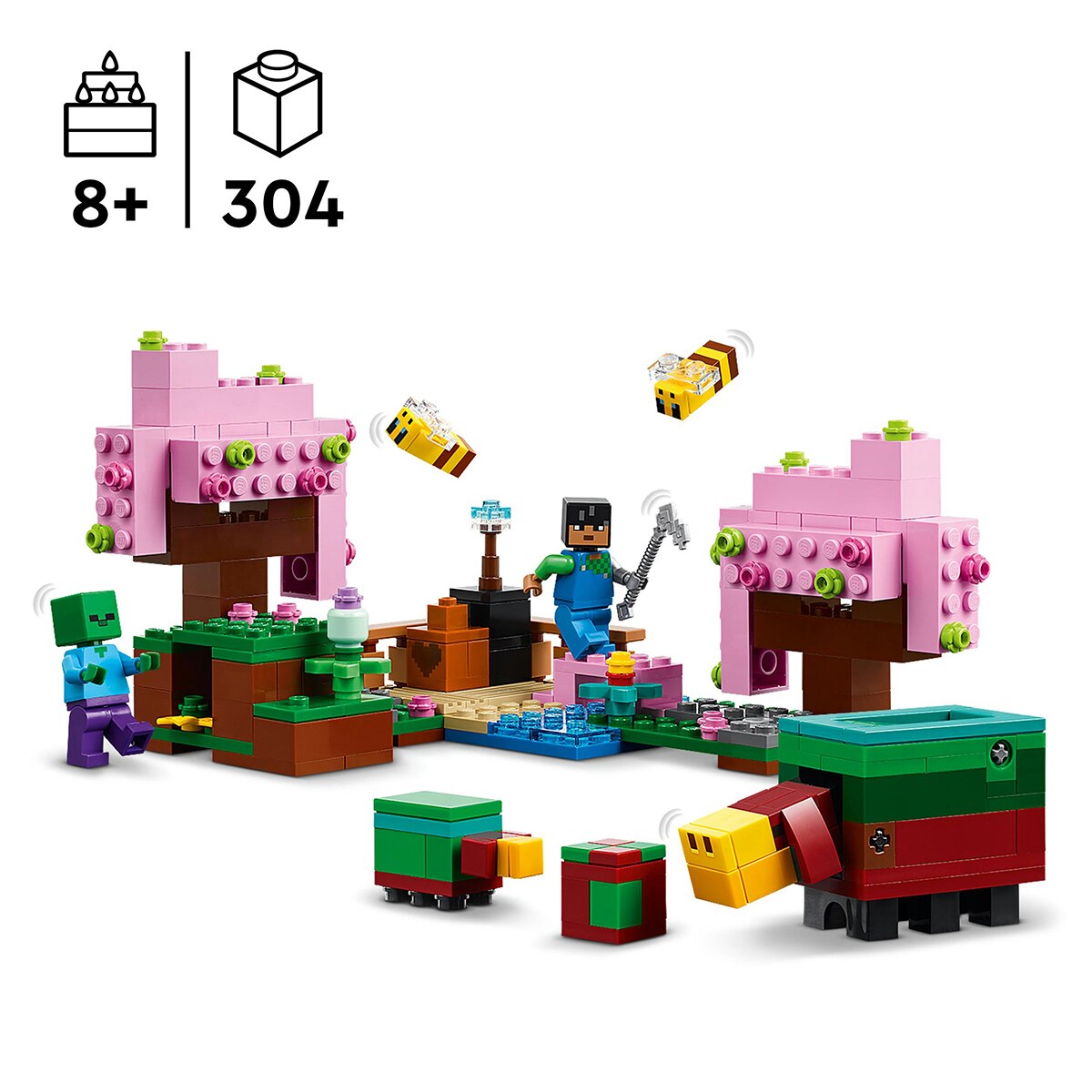 Juguete de construcción El Jardín de Cerezos en Flor LEGO Minecraft - 21260 4